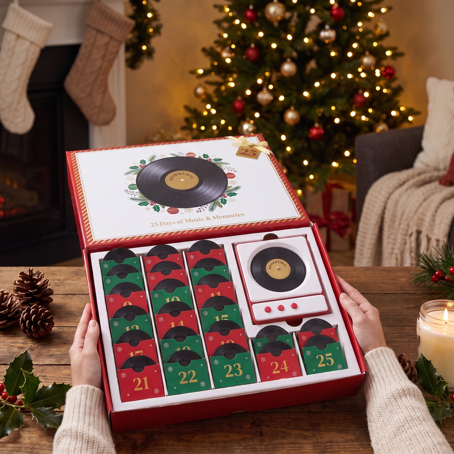 Adventinyl™ Christmas Vinyl Advent Calendar