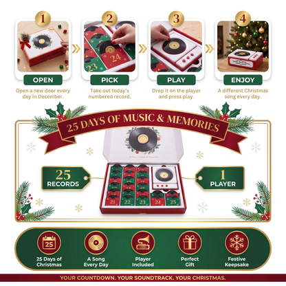 Adventinyl™ Christmas Vinyl Advent Calendar